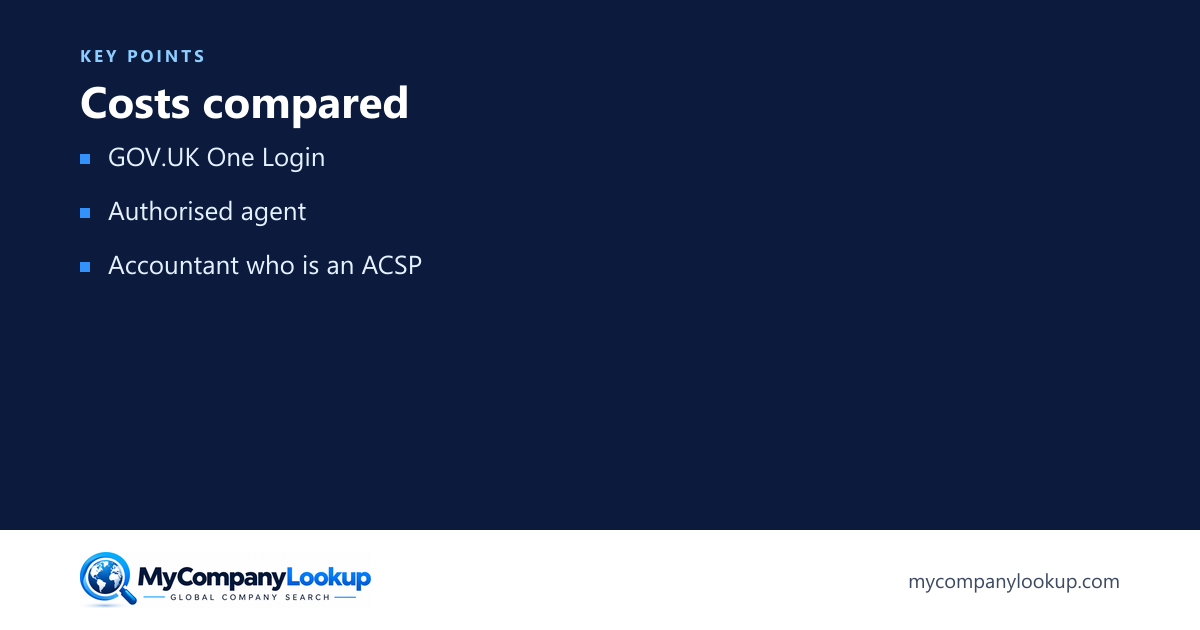 Costs compared: key points