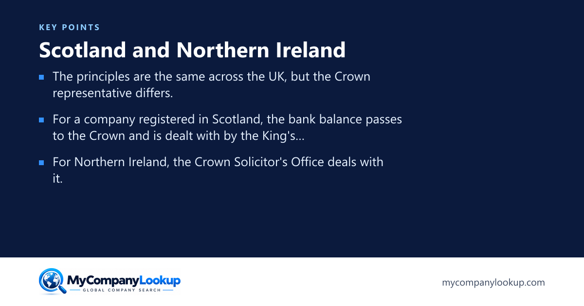 Scotland and Northern Ireland: key points