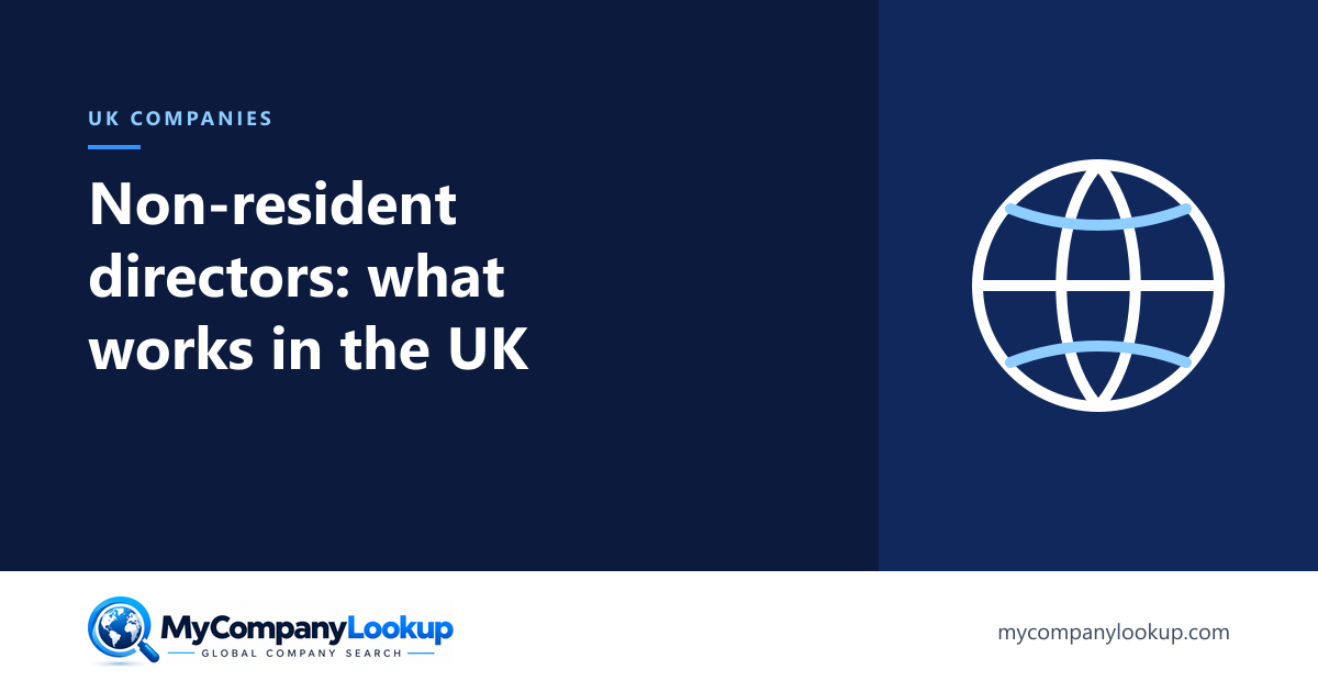 Non-resident directors: what works in the UK
