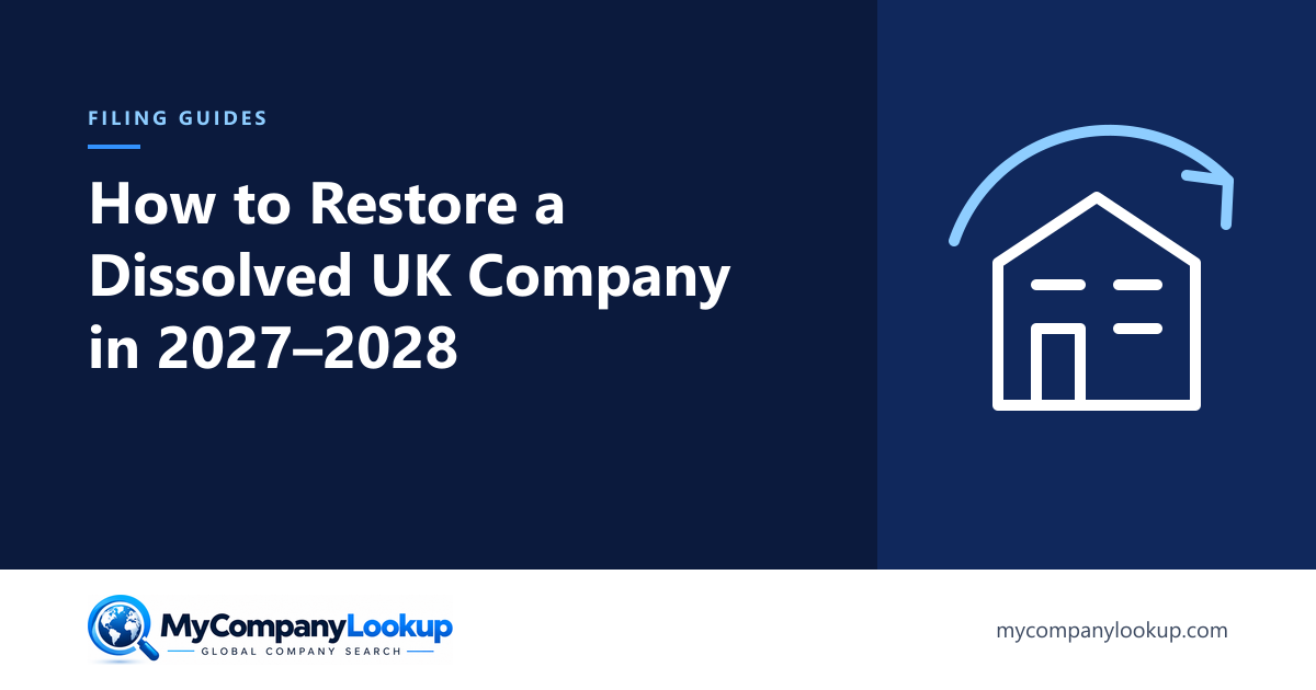 How to Restore a Dissolved UK Company in 2027 and 2028: Administrative and Court Restoration