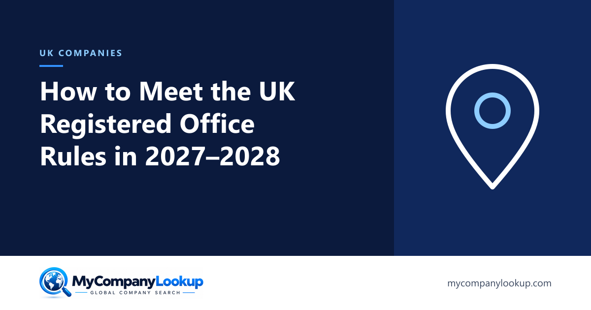 How to Meet the UK Registered Office Address Rules in 2027 and 2028